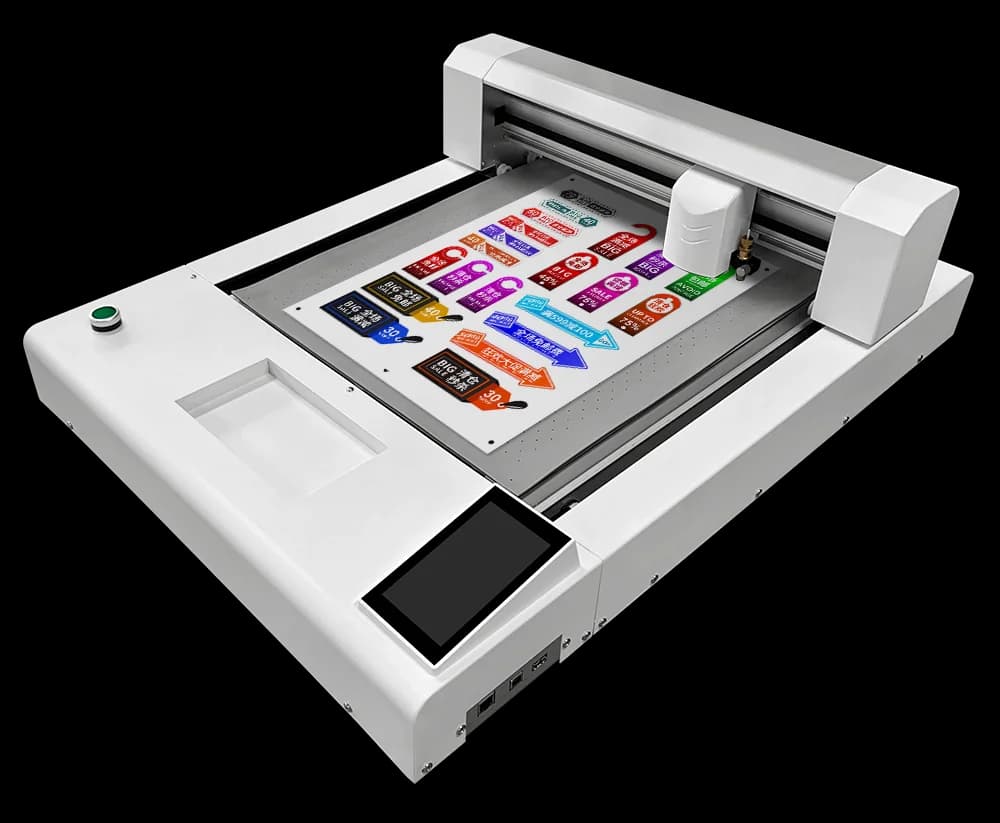 Motore passo-passo per taglio contorno mini plotter da taglio a pianale A3 per etichette e adesivi per taglierina in vinile Plotter a letto piatto