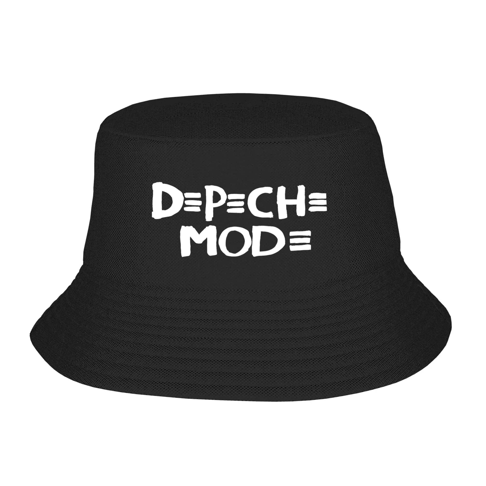 Depeche Music Band bucket hat for couples Korean Fisherman Hats, Foldable Holiday Hats with Hawaiian Graphics, Sun Hats