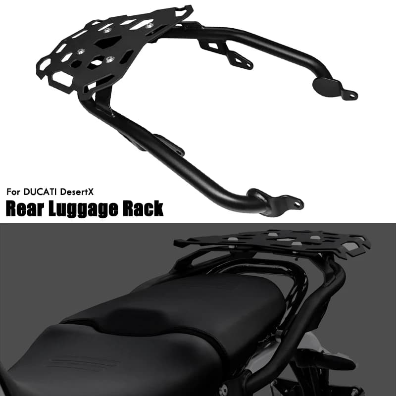 Moto Posteriore Portapacchi Cargo Holder Top Box Carrier Mensola Staffa Accessori Per DUCATI Desert X DesertX 22-25 2024 2023