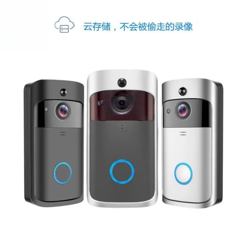 V5 video doorbell wireless wifi smart doorbell voice intercom remote monitoring doorbell set