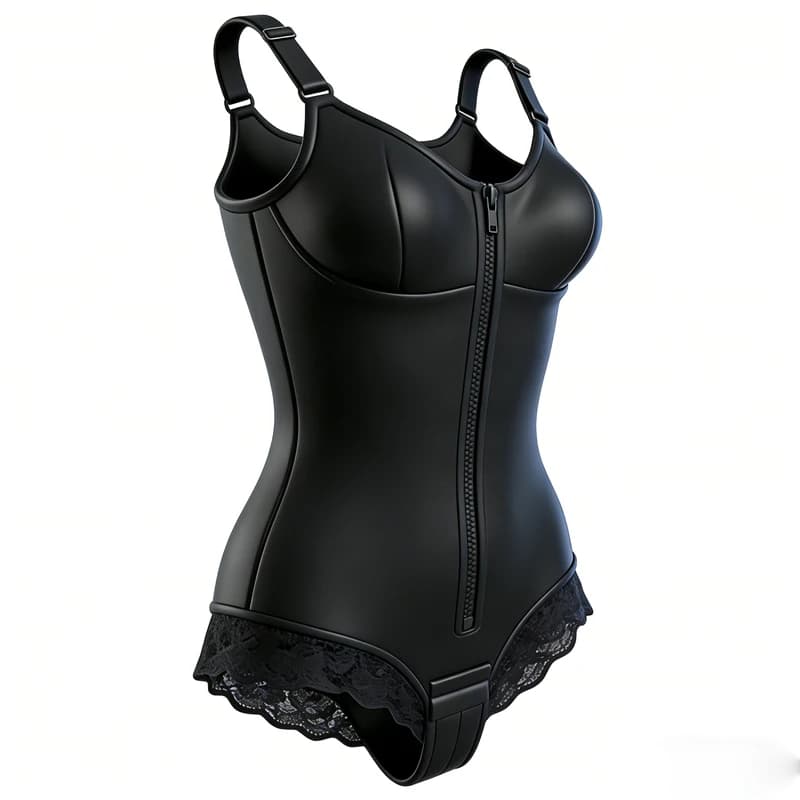 Corsetto Modellante per Donne, Guaina Compressiva per Addome, Gilet Corto Modellante, Post-Parto, Post-Liposuzione, Body Fajas Colombianas