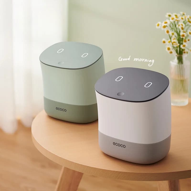 Pattumiera da tavolo di piccole dimensioni per la casa, soggiorno, camera da letto, tavolo da ufficio, mini sacchetto della spazzatura carino