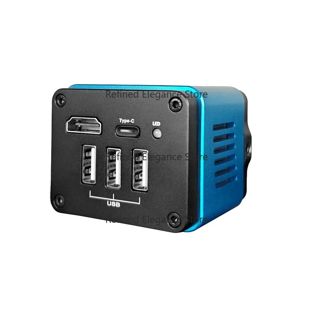 Termocamera per microscopio 4K con obiettivo 300X, imaging 256*192 per riparazione elettronica della scheda madre del telefono PCB USB/tipo C