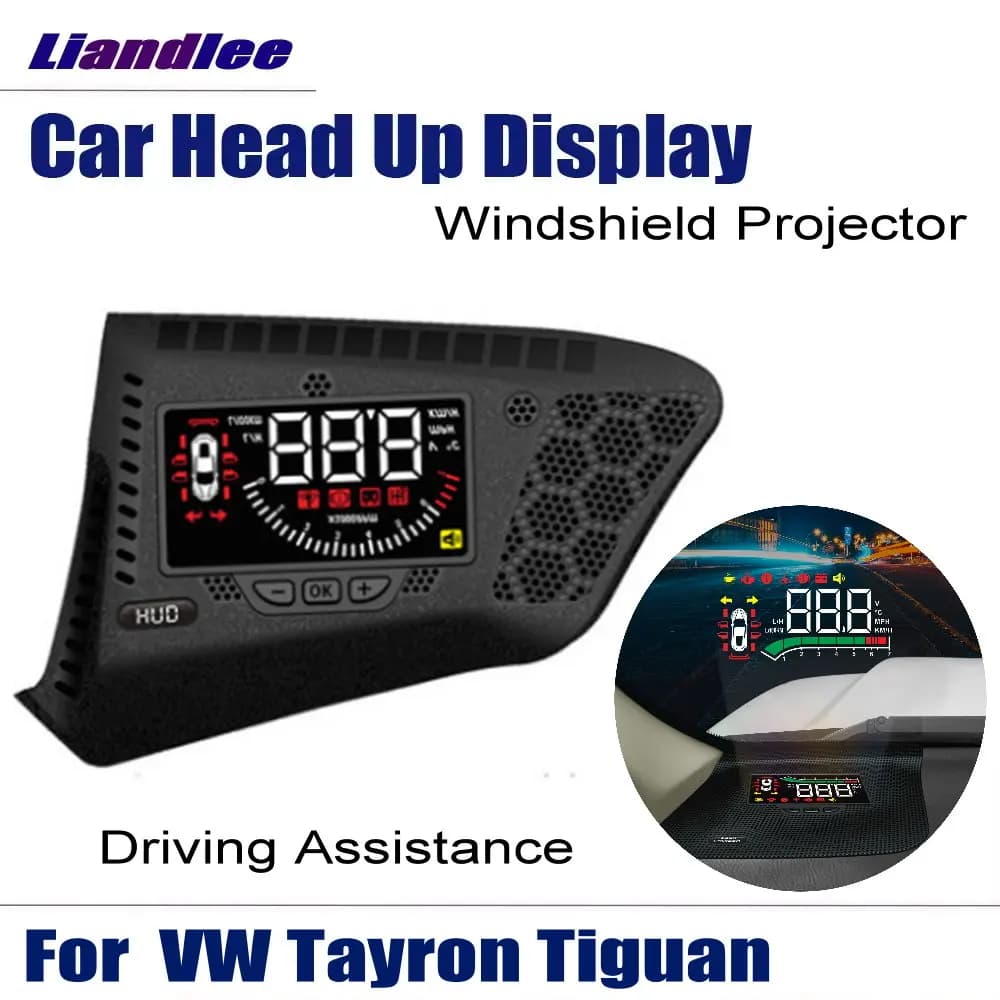 Display Head-Up HUD per Auto Volkswagen VW Tayron Tiguan (5N/DN) 2018-2025, Accessori Auto, Schermo LED, Proiettore per Parabrezza