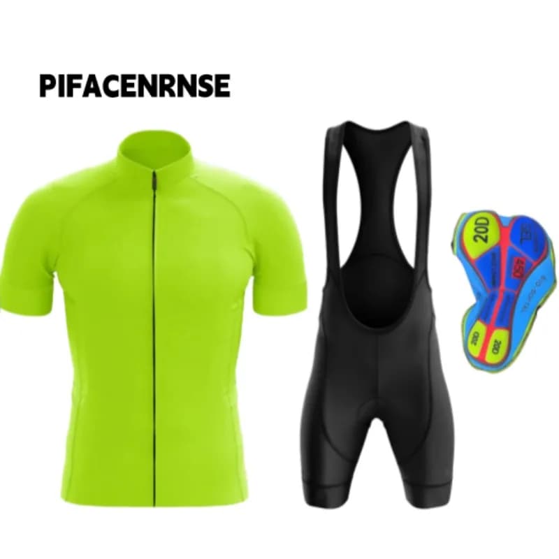 Bicycles Cycling Jersey Set MTB Mens Cycling Maillot Summer Cycle T-Shirt Bib Shorts Suit Triathlon Mountain Bike Clothes