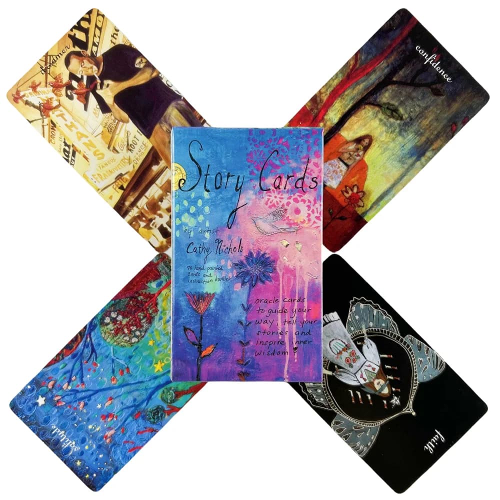 Story Cards A 70 Tarot Oracle Deck Oracle English Visions Divination Edition Board Playing Games To Guide Your Way
