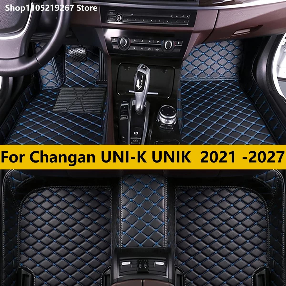 Tappetini per Auto per Changan UNI-K UNIK 2021-2027, Accessori di Protezione e Stile, Tappeti e Poggiapiedi, Parti Auto