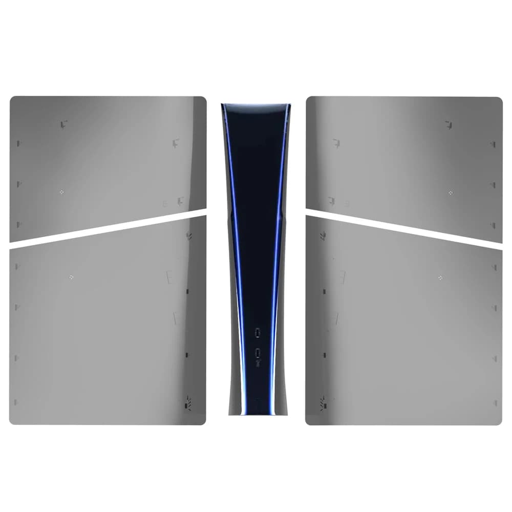 Sostituzione custodia console per PS5 Slim versione edizione digitale Accessorio da gioco con piastra frontale rigida Copertura protettiva trasparente in ABS