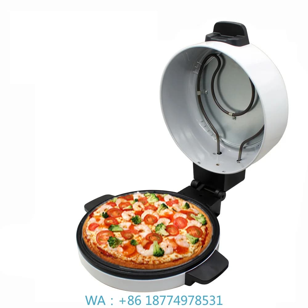 1. 12 Inch Countertop Pizza Bake Cavity Indoor Layout With Stone Base For Authentic Stone Baked Pizza Craft