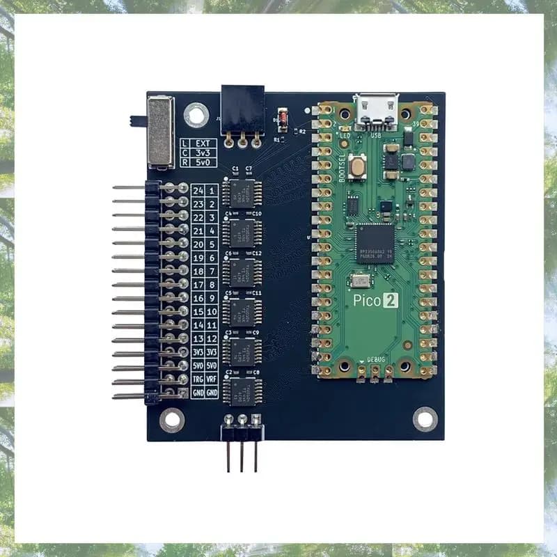 Premium 400Mhz Logic Analyzer 24 Channel Pico 2 Logic Analyzer for Raspberry Pi RP2350