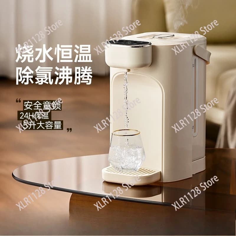 Dispenser d'Acqua Calda Elettrico Termostatico Integrato per Uso Domestico con Isolamento Automatico
