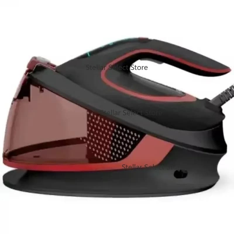 Ferro da stiro per stazione wireless senza fili con piastra in ceramica Ferro da stiro a vapore verticale elettrico per stirare i vestiti Ferro da stiro a vapore