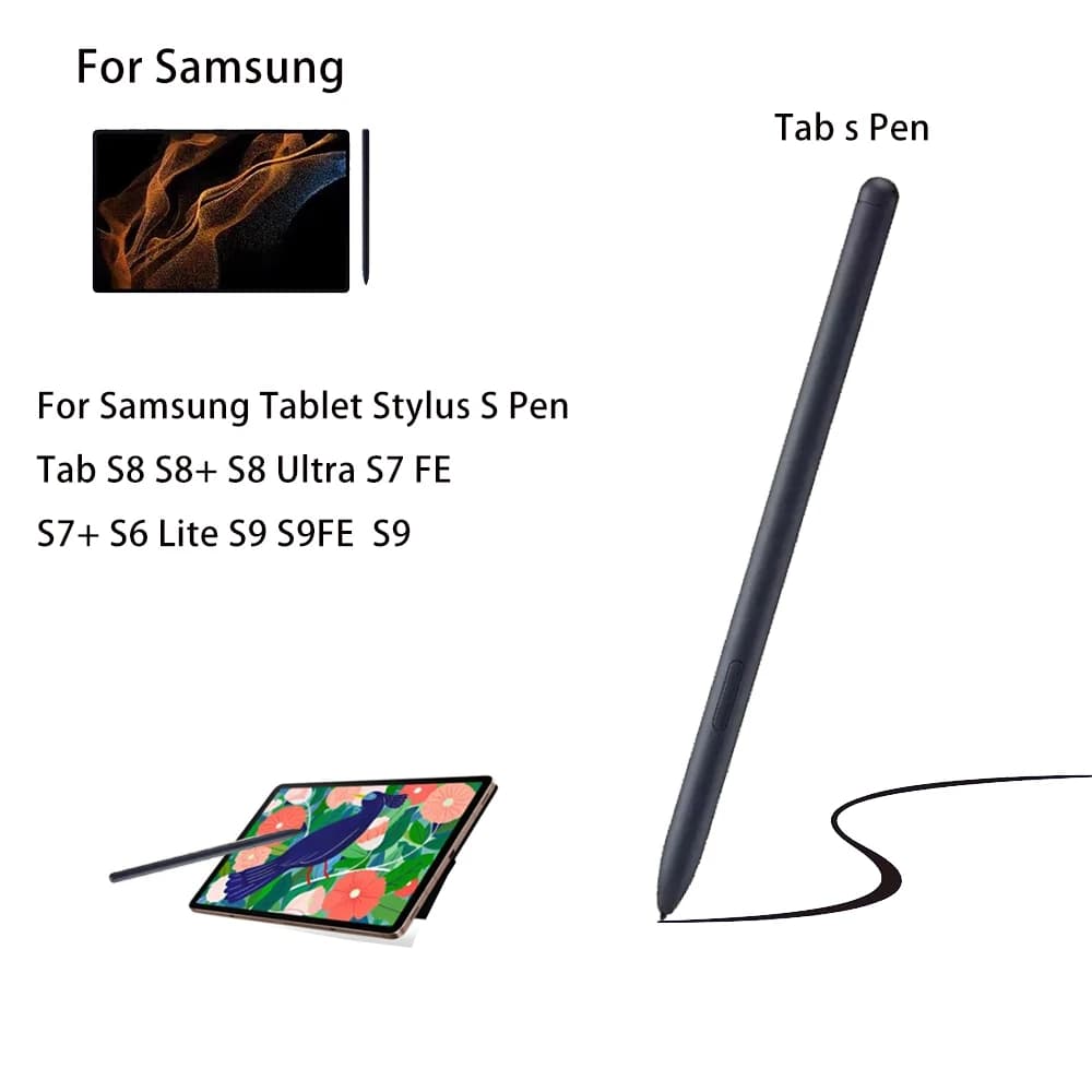 Penna Stylus S per Tablet Samsung Galaxy Tab S11 S8 S9 S9FE S7 FE S6 Lite S7+ S8+ Senza Bluetooth