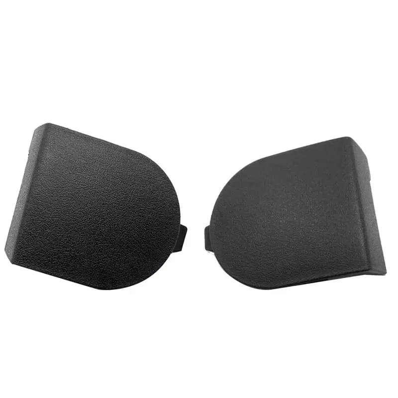 ABTU-1Pair Car Front Seat Belt Anchor Cover Trim For Dodge Nitro Jeep Liberty 2009-2012 1DX40XDVAB