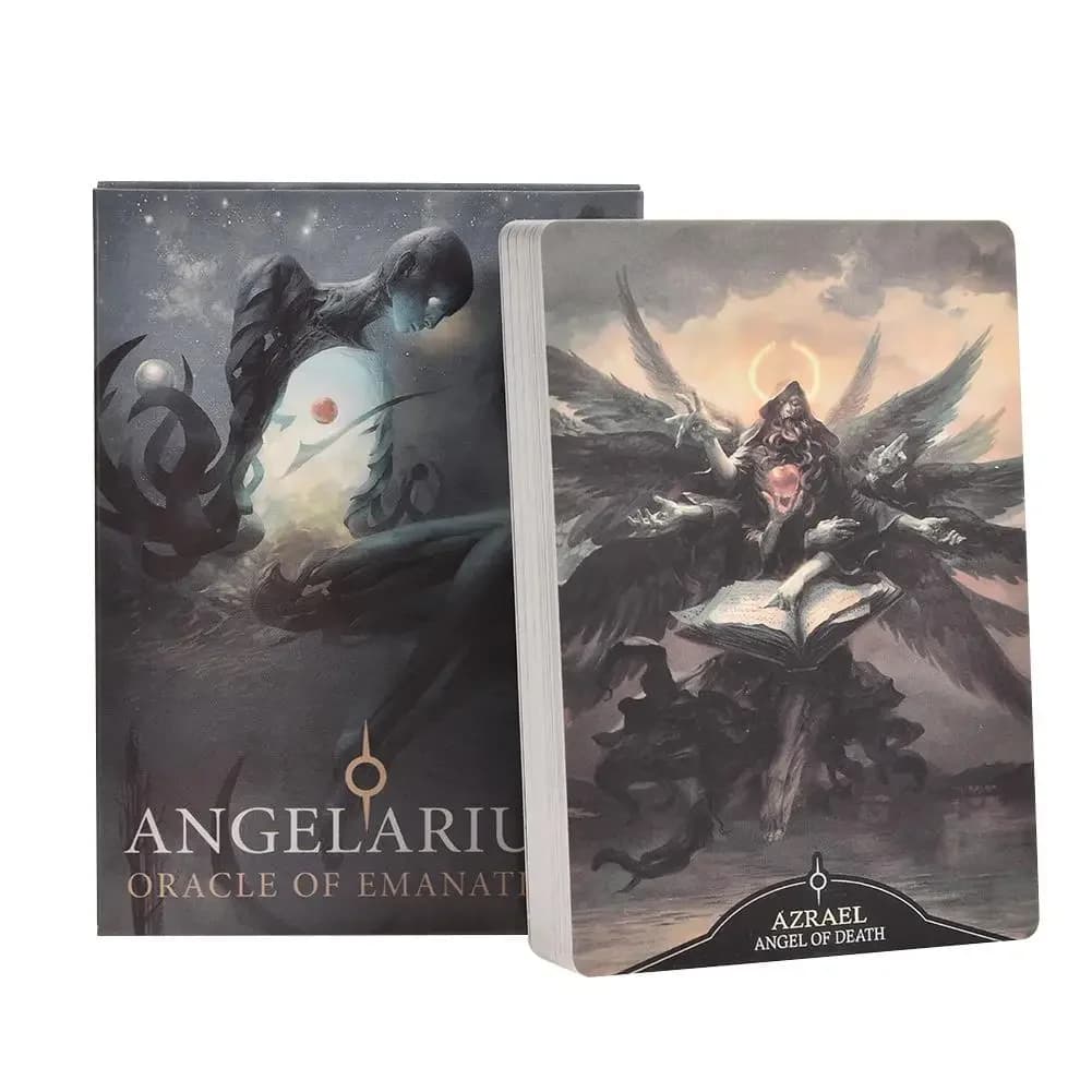 Angelarium Oracle Of emandations giochi di carte 33 pezzi versione inglese giochi da tavolo