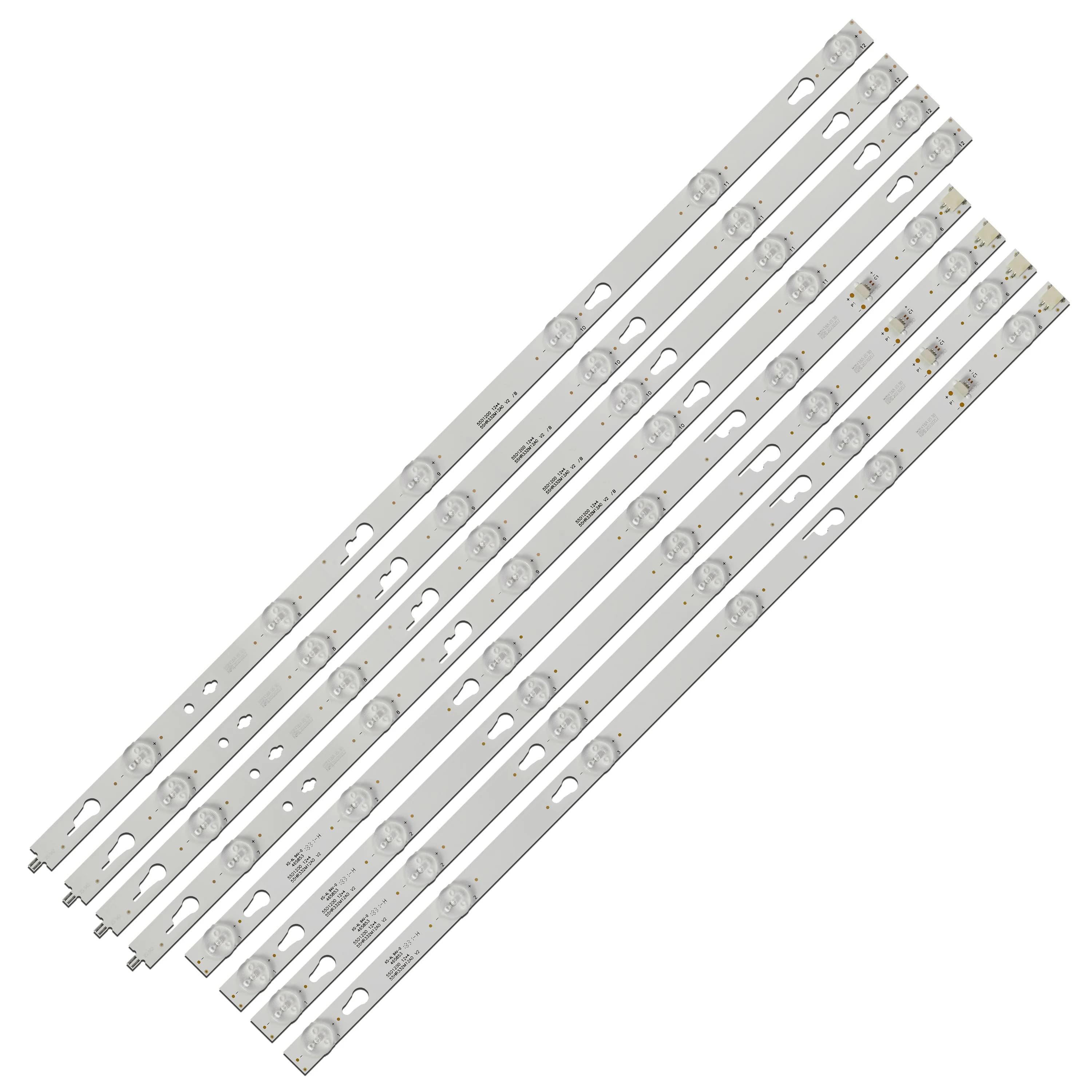 1/5/10 kit Striscia di retroilluminazione a LED Ple-55s09uhd Ple55s09uhd 55pfl5504 55pfl5504/f8 Tc-55gx500b th-55fs435q 55d1200 55hr332m12a0 v2