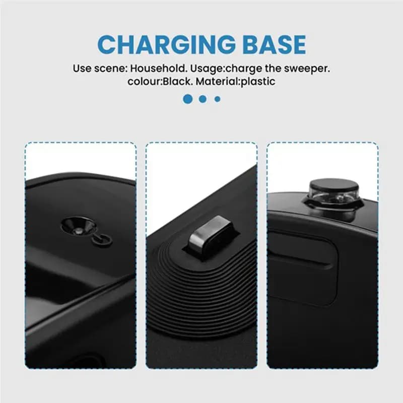 Aggiorna la base del caricabatterie per accessori per aspirapolvere robot serie 500/600/700/800/900 Caricatore dock Spina europea