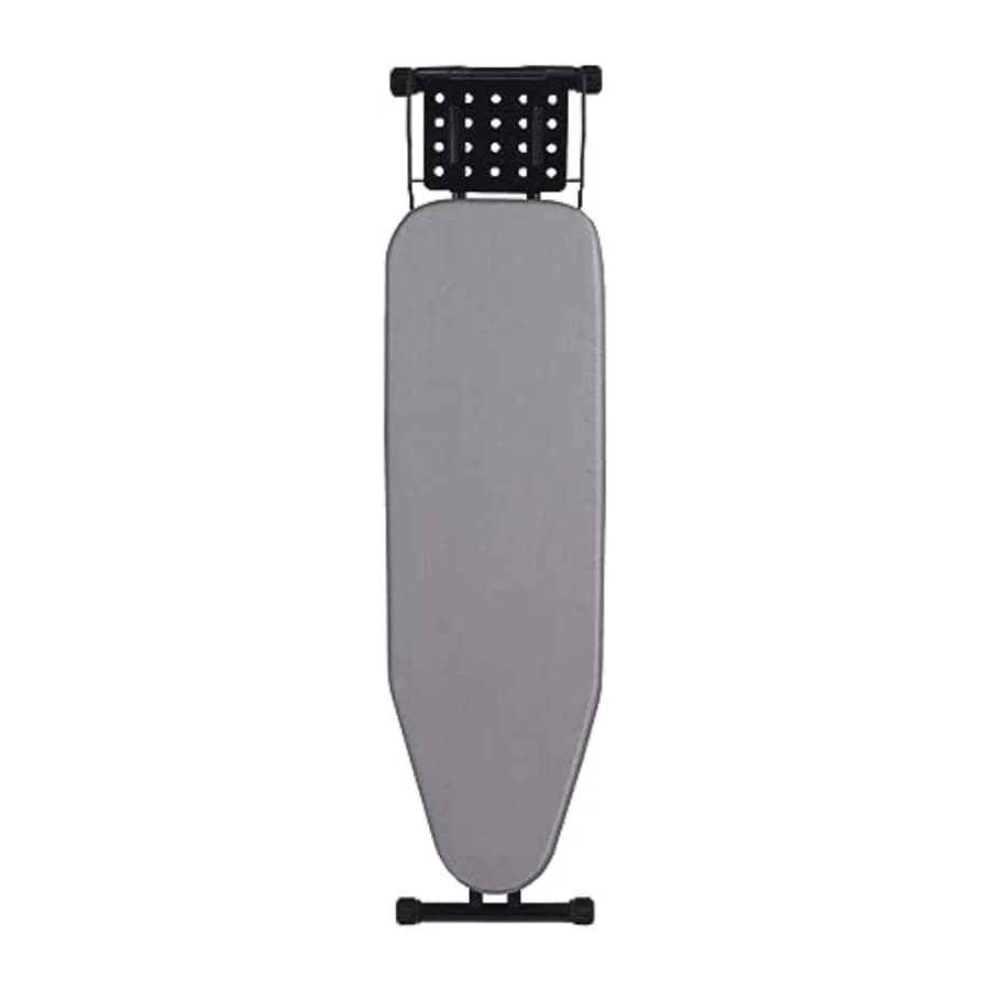 Asse da Stiro Deluxe con Copertura Resistente al Calore e Tappetino in Feltro Spesso, Gambe Robuste e Resistenti, Asse da Stiro a Grandezza Naturale, Pieghevole L