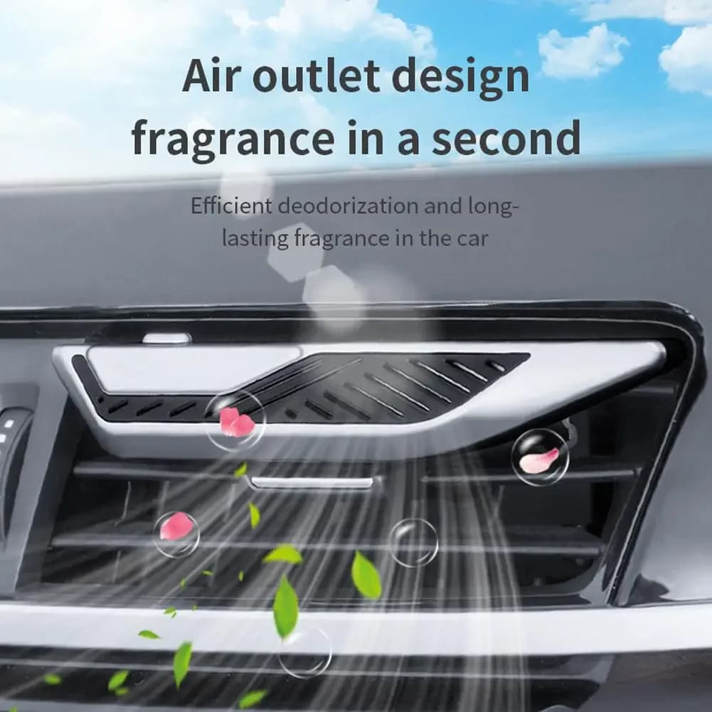 For BMW Series 3/5 X3 X5 Interior Auto Aromatherapy Lama Staffa Exit Air Aroma Diffuser Holder Solid Car Fragrant Stick