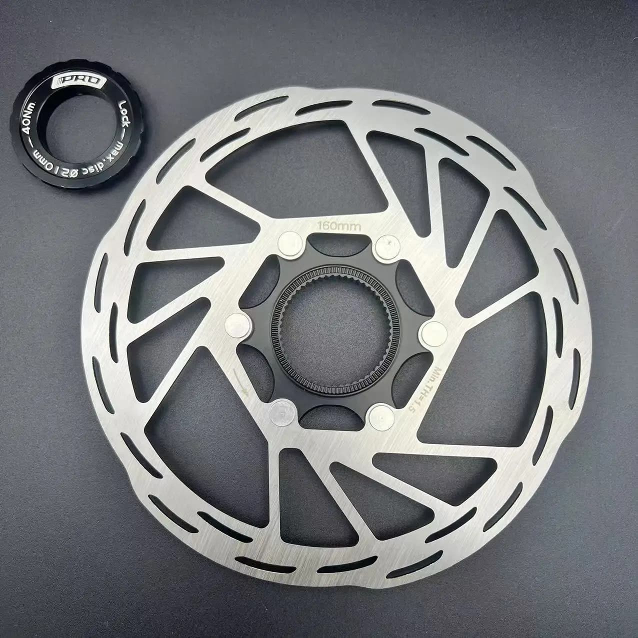 ZRACE Center Lock Brake disc Roll Strong floating heat dissipation 140/160/180/203, for MTB/road
