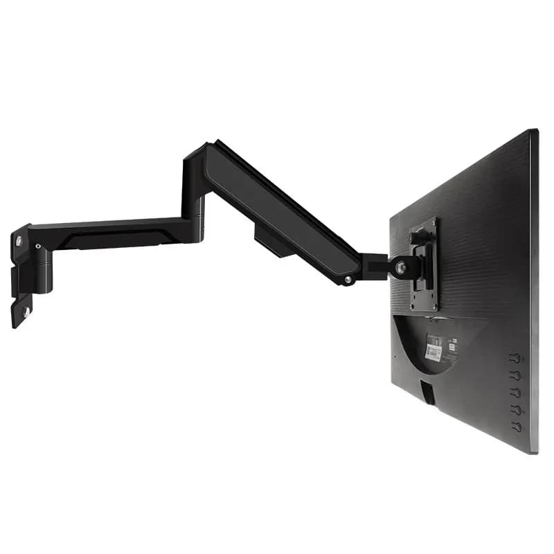 Monitor Wall Arm Mount Aluminum Stand for 10"-32" PC TV - Gas Spring Air Press Screen Holder W3