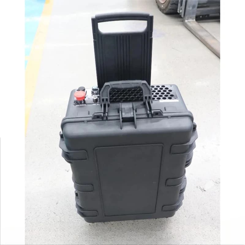 Portable 100w 300w Pulse Cleaning Machine For Repairing Oil Stain Wood Paint Removing Tools Handheld Lazer Metal Cleaner