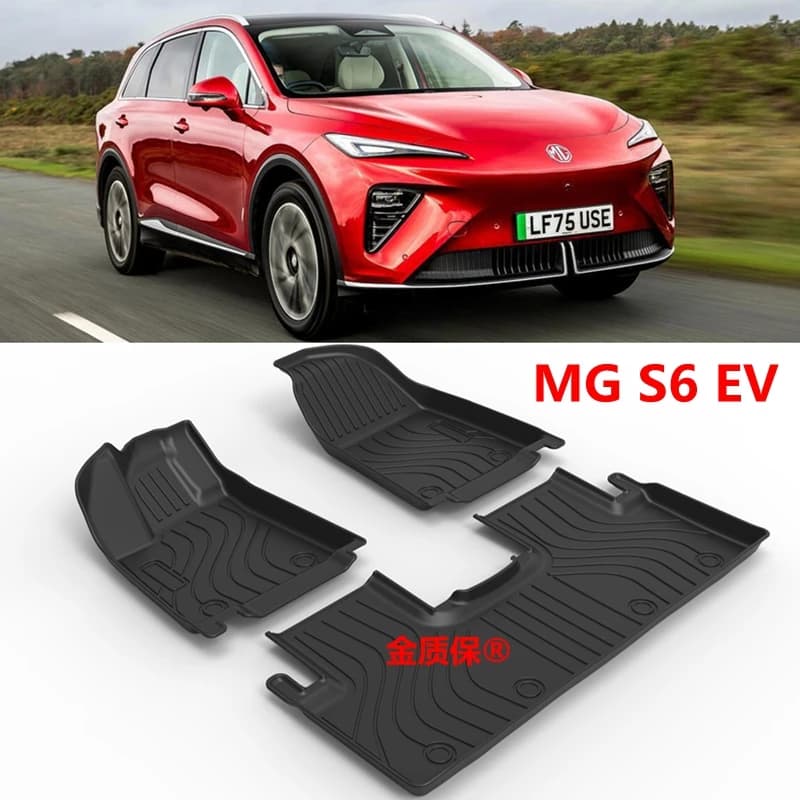 Car mats MG S6 EV, mats for all seasons, luggage mat, complete set, suitable for MG S6, waterproof.