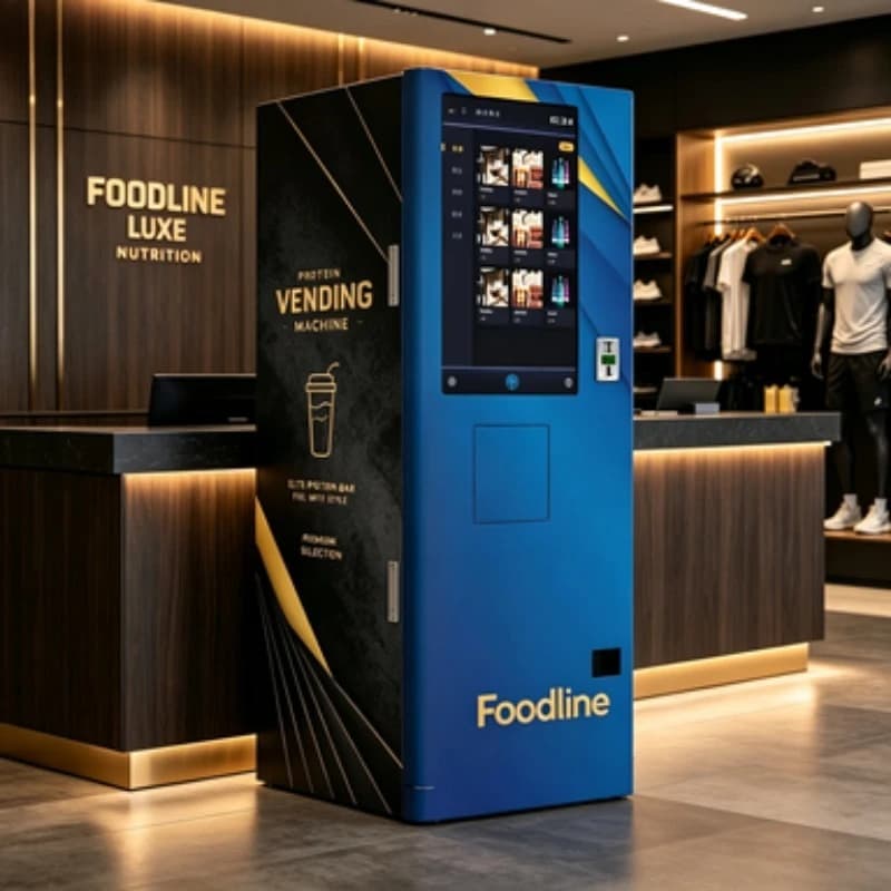 FOODLINE Commercial Self Service Protein Shake Vending Machine Fitness Protein Powder Dispenser