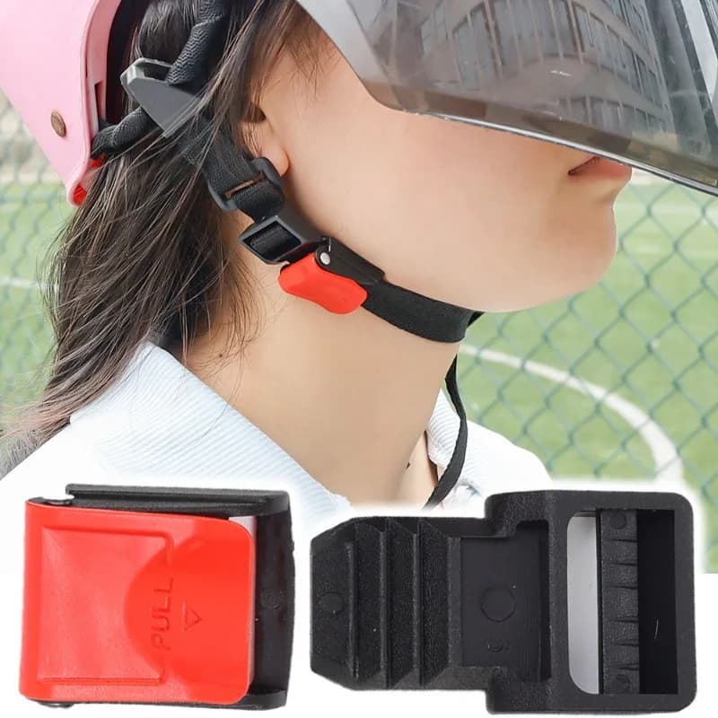 Motorcycle Helmet Pull Buckles Quick Connect and Release Clip Chin Strap Pull Buckle Helmet Clip For Suzuki Casco Moto
