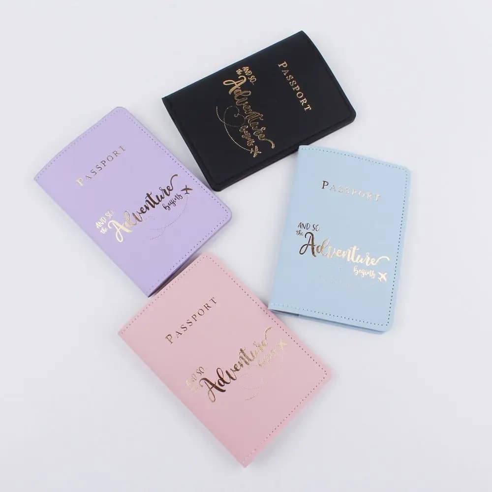 multifunctional For travel PU leather Passport case Card package ID holder ID package