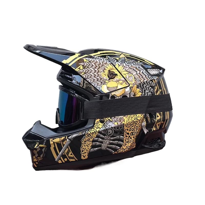 ORZ Caschi da downhill rossi e blu, caschi integrali da fuoristrada, caschi da mountain bike per uomo e donna, caschi da trail, casco integrale