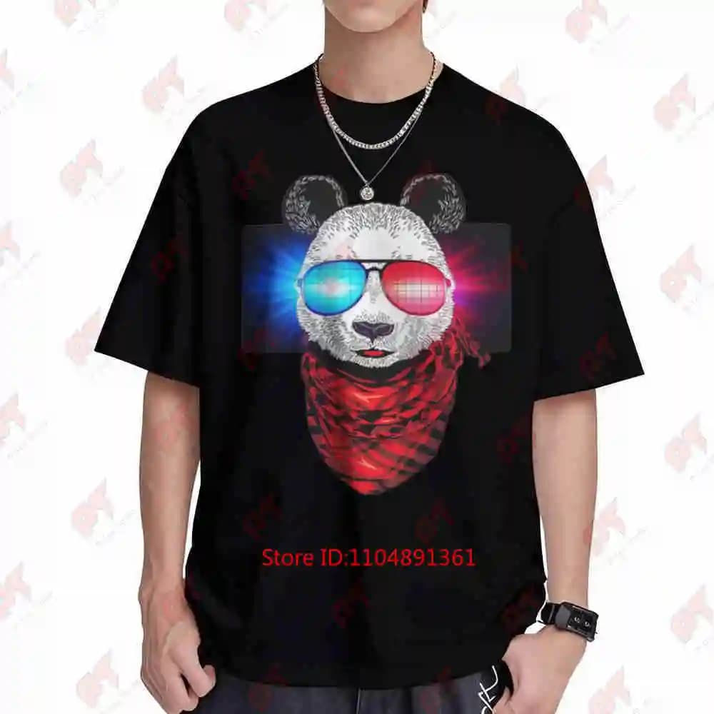 Sound Activated LED Glow In The Dark Neon Rave Party Concert Halloween Short Sleeve Tee 100% Cotton T-Shirt