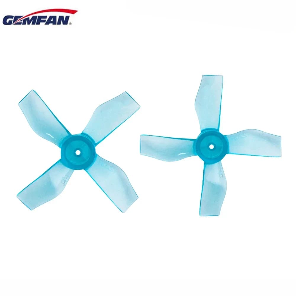 12 Paia di Eliche Gemfan 1220 1.2x2.0x4 31mm con Foro da 0.8mm a 4 Pale per Motori Brushless 0703-1103 per Droni RC FPV Racing