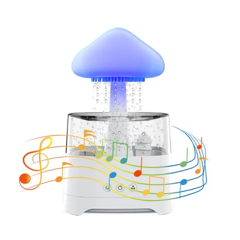 Best Room Play Music air Humidifier Multifunctional Portable Cool Mist with 7 Color LED Lamp Aroma air Purifier Humidifier
