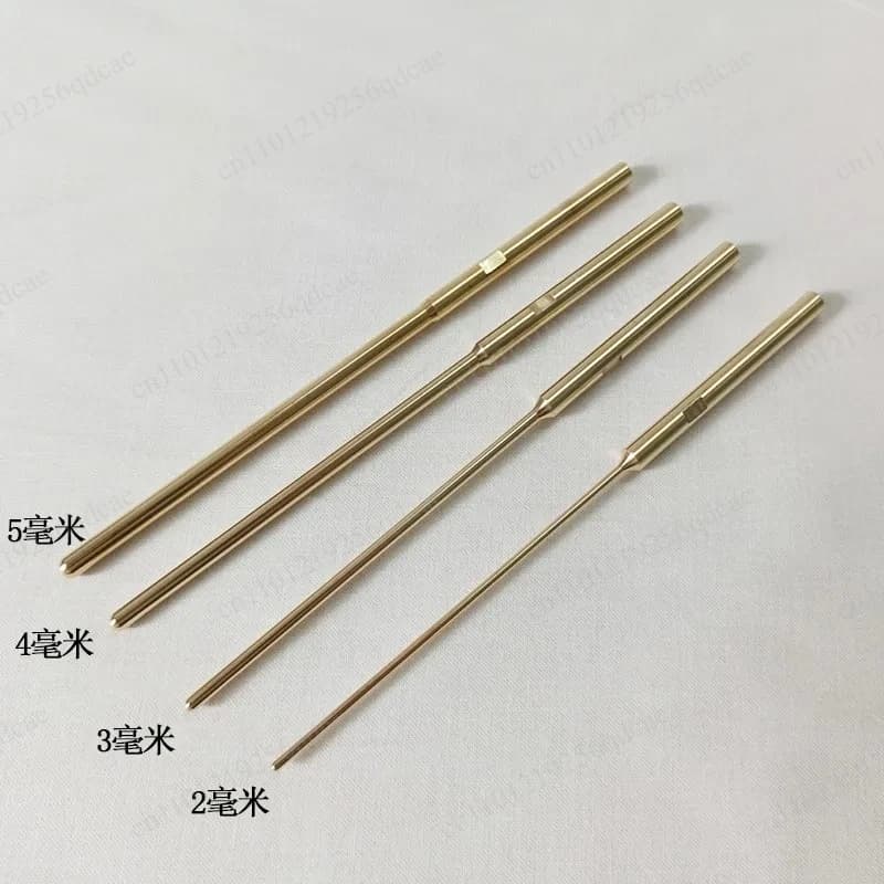 Nuovo Prodotto: Ferro Arricciacapelli Mini in Rame Fai-da-te Artigianale per BJD, Strumento per Permanente 2/3/4/5mm