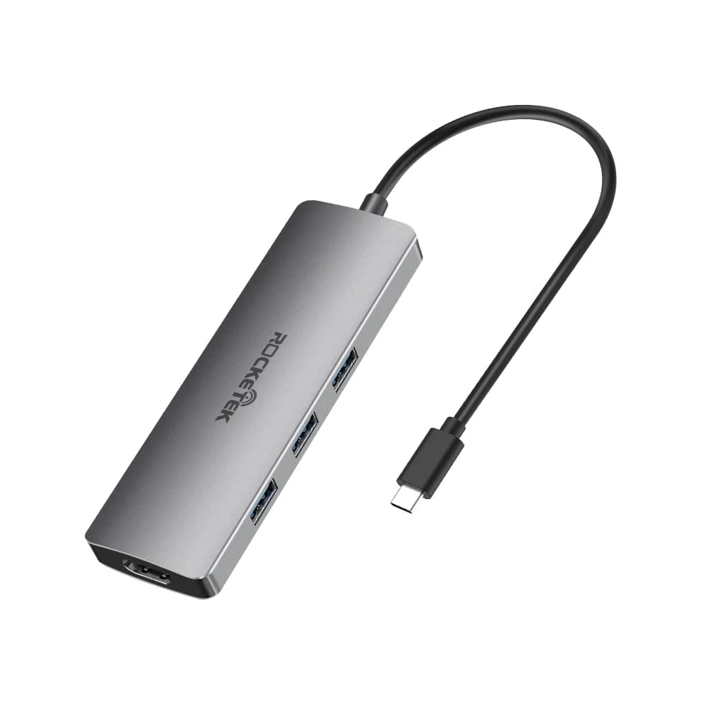 Type C USB 3.0 HUB to Multi 4K HDMI-compatible RJ45 Adapter Dock for MacBook Pro PD 3.1 Port SD/TF Micro SD Card Reader