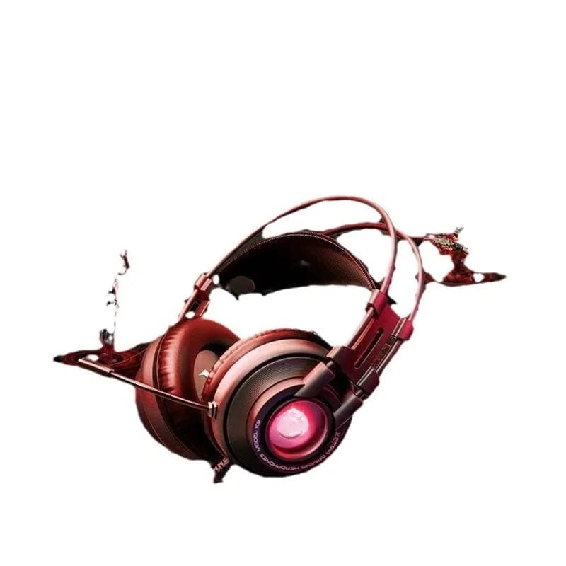 Cuffie da gioco K9PRO Cuffie da gioco con cavo per e-sport a 7.1 canali Microfono per la riduzione del rumore del pollo del computer