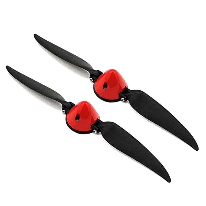 2PCS Volantex Helice 10x6 1060 Elica Folding Diameter 3.17mm 4mm Spinner Hole 742-3 759-3 ASW28 Paddles for RC Airline Aliante