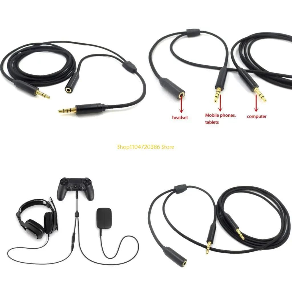 K0EA Cavo adattatore per collegamento chat da 2 m per cavo adattatore maschio da 3,5 mm per X Box
