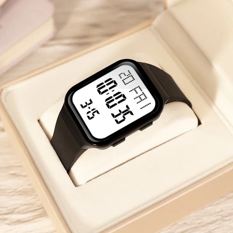 Men's Watch Sports School Students Fashionable Couple Watch Waterproof Multifunctional Women's Electronic Clock