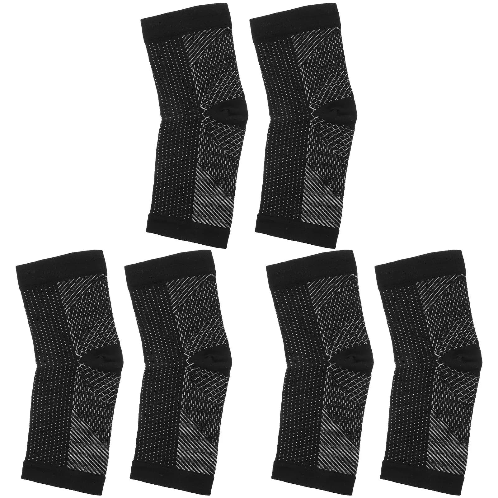 3 Paia di Calze a Compressione per Fascite Plantare, Supporto Caviglia, Dolore al Tallone, Cura del Piede, Traspiranti, Sportive, Unisex, per Uso Quotidiano