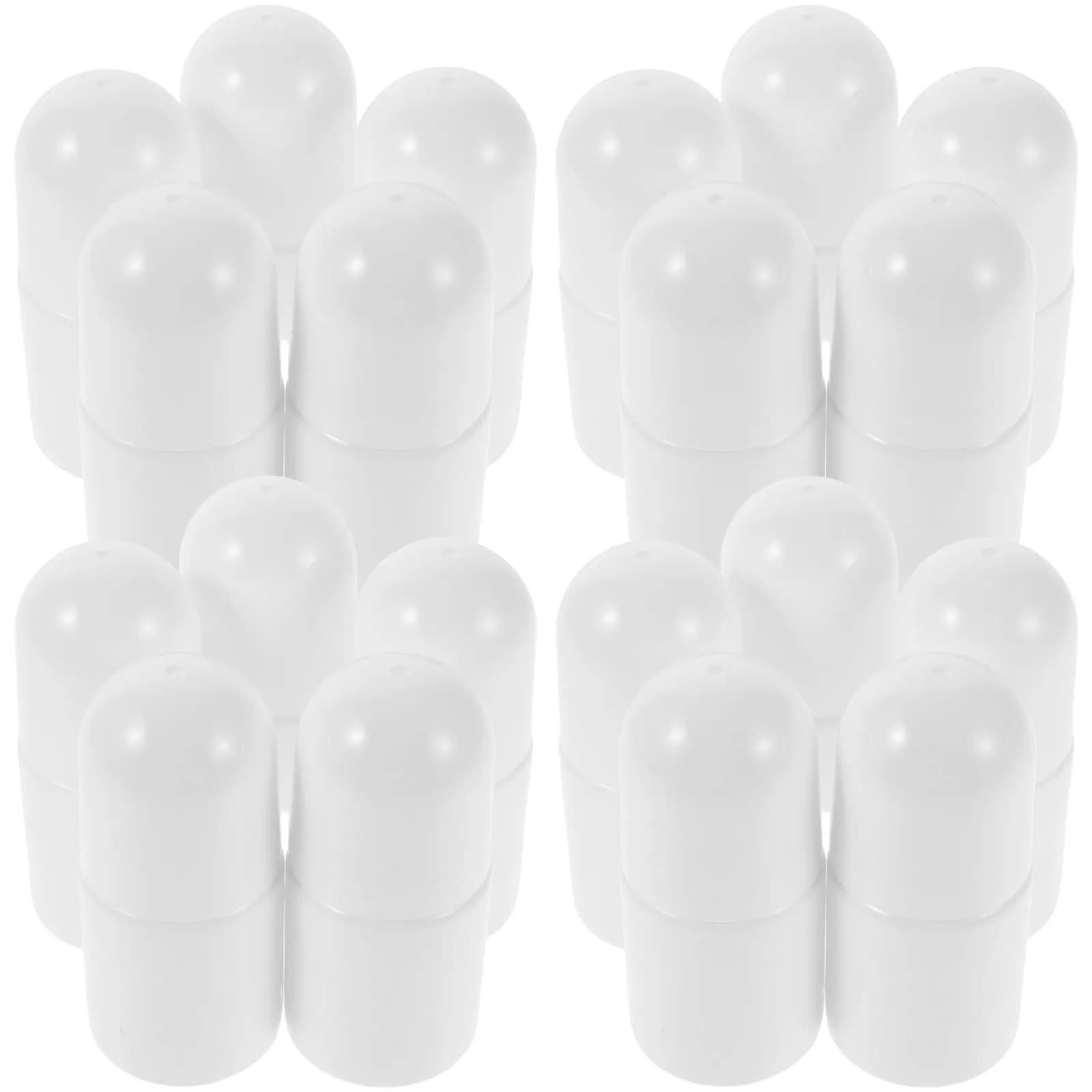 30 Pezzi Flaconi Roll-on in Plastica Ricaricabili Antigoccia per Oli Essenziali e Profumi, Dispenser da Viaggio per Skincare