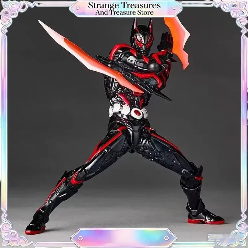 Nuovo in Stock: Action Figure da Collezione Future Bat Amazing Yamaguchi Versione Rosso-Nero con Ali Mobili - Modellino Giocattolo Decorativo, Regalo