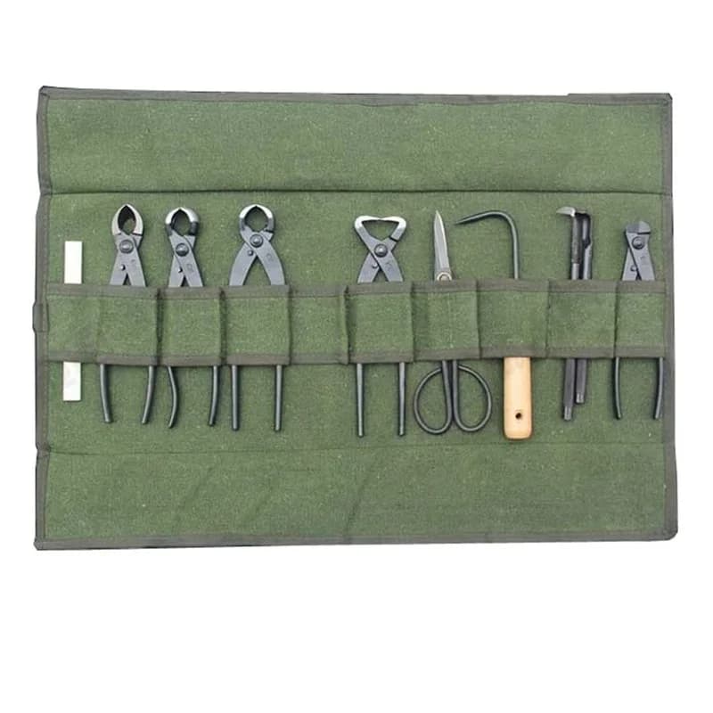 Garden Tool Holder Bag for bonsai, flowerpot, tweezers, scraper, rake, vanga, collect bag for transport