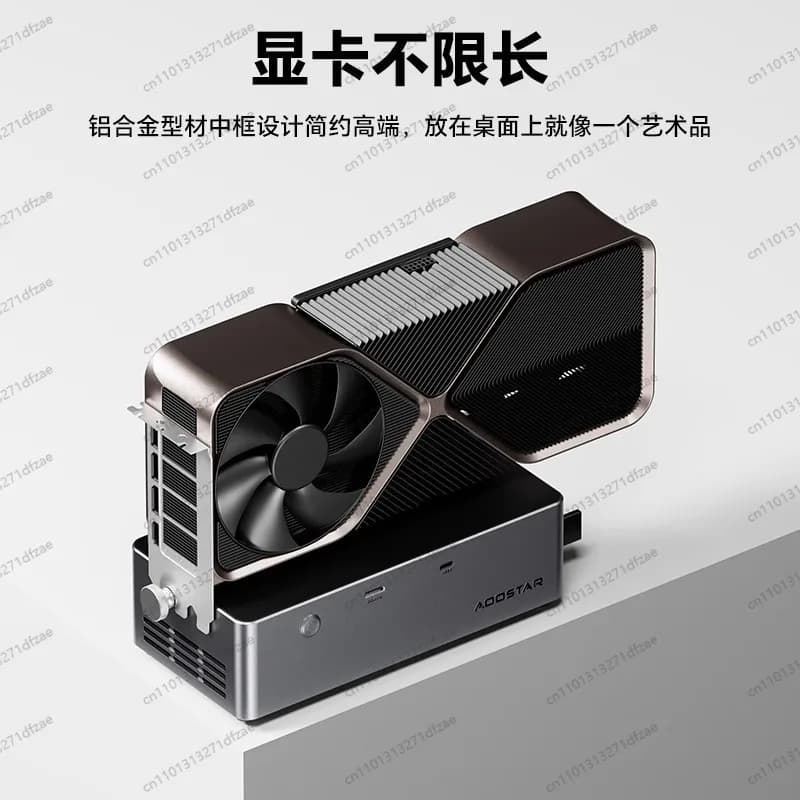 AG02 Docking station per schede grafiche Interfaccia OCulinkUSB4 Alimentatore inverso Alimentatore da 800 W integrato da 100 W