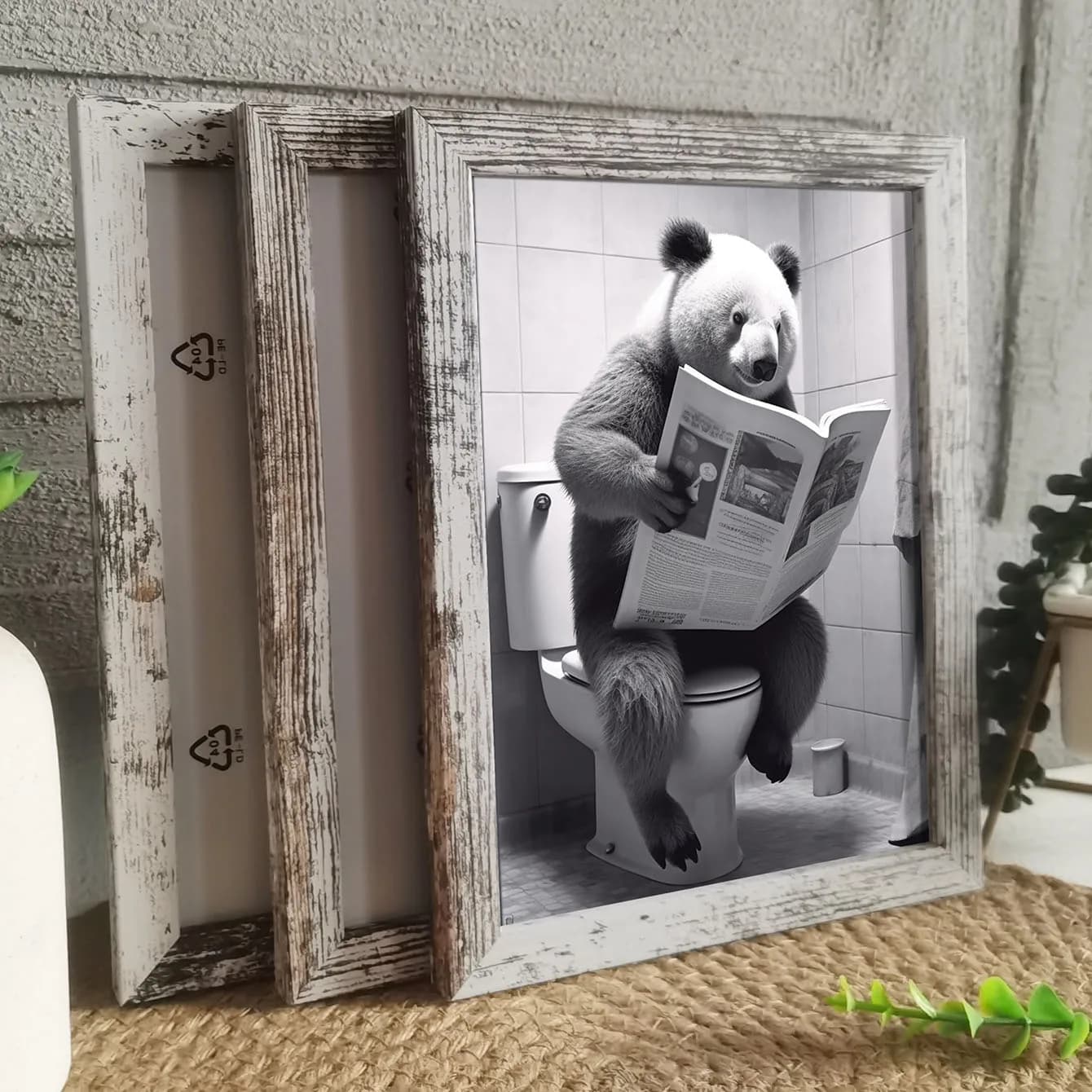Cornici per foto vintage da 3 pezzi per foto da parete o da tavolo, cornice per immagini, regali festivi di San Valentino, regalo commemorativo