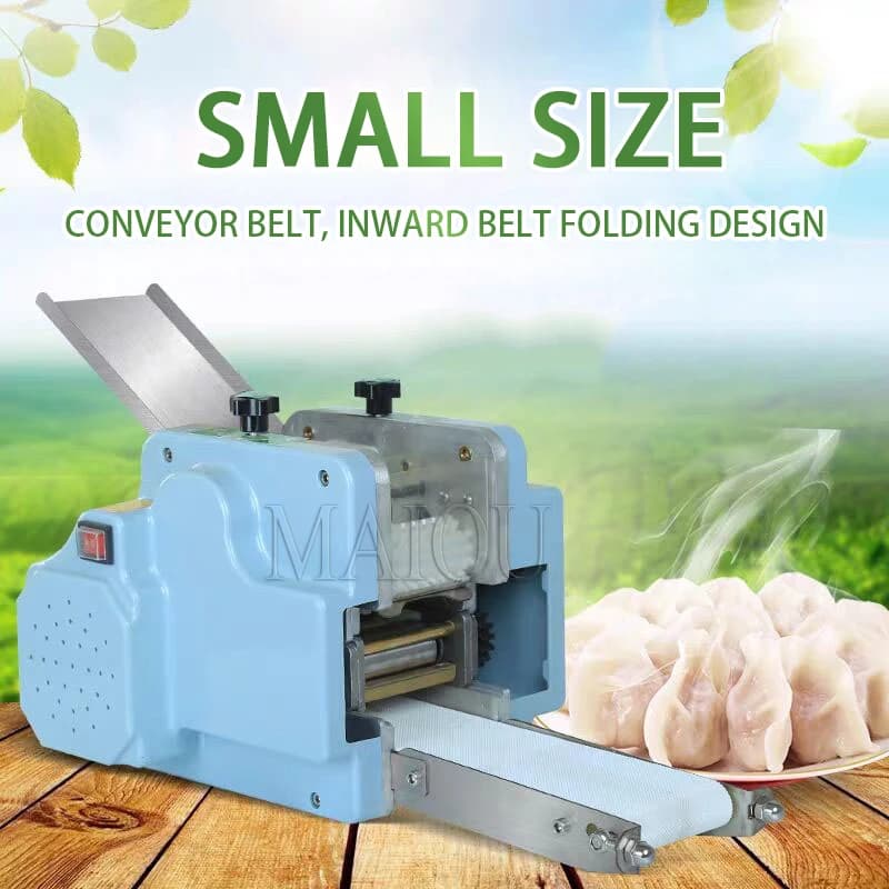 110V 220V Commerciale Elettrico Gnocco Involucro Macchina Pasas Processore Maker Wonton Pelle Affettatrice Rotolamento Premendo Rotondo Quadrato
