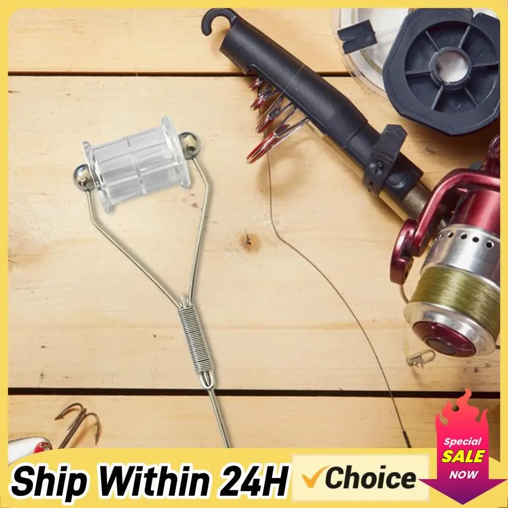 Adjustable Support for Fishing Spools, Artificial Esche Creation Tool, Wire Door for Fishing Mosque Realization