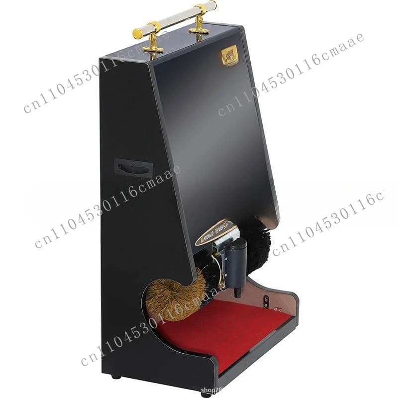 Macchina per spazzole per scarpe Macchina per lucidare le scarpe con rilevamento completamente automatico Posizionamento della lobby dell'hotel
