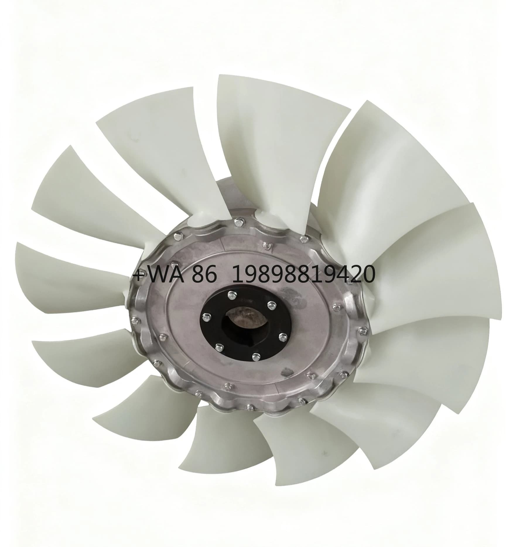 Casting Fan Impeller Exhaust Ventilation Fan Blades Adjustable Angles Aluminum Alloy